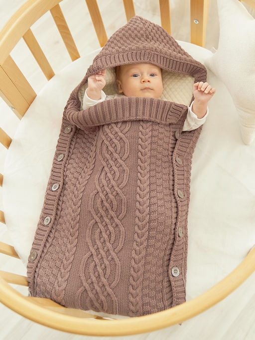 Кофейный детский конверт - Kogankids фото 2