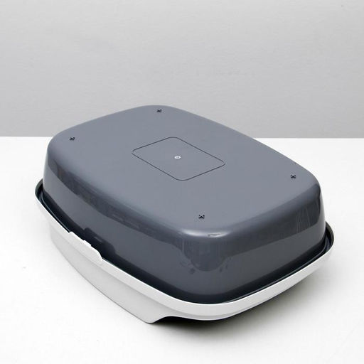 Туалет Айша М с бортом 53 х 39 х 21 см, серый - Simaland фото 6