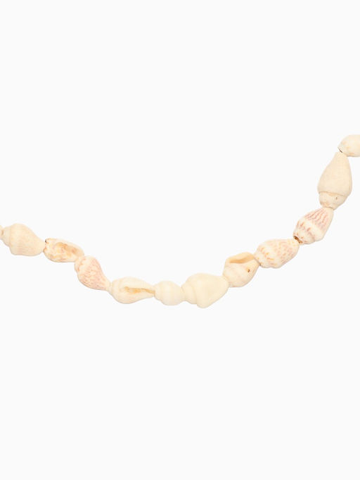 Ожерелье из ракушек «Аника», длина 25 см, бежевый
