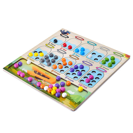 Игра развивающая Вороненок с шариками - Щепочка фото 4