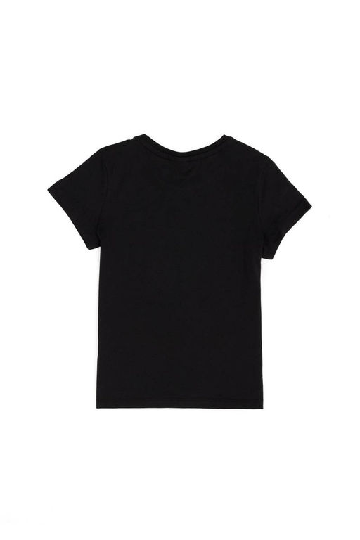 U. S. Polo Assn / Черная базовая футболка с круглым вырезом для мальчиков - U.s. polo assn фото 2