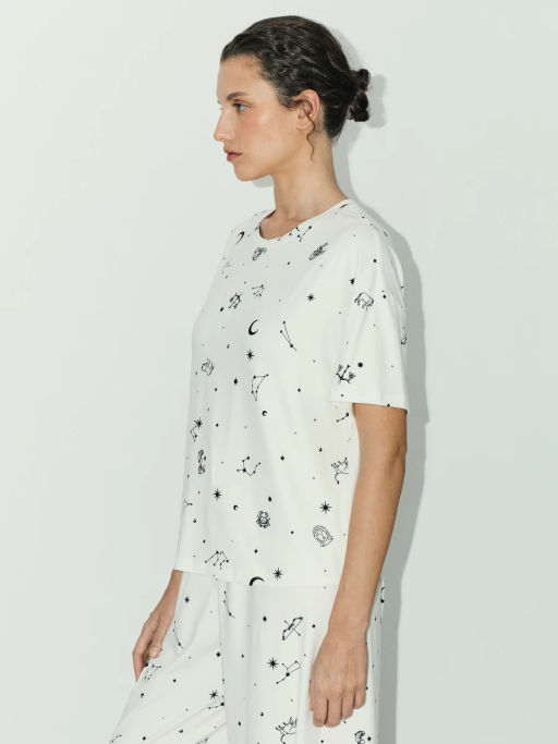 футболка пижамная женская / Zarina фото 4