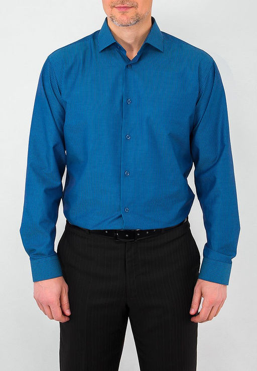 Сорочка мужская длинный рукав GREG 221/139/5589/Z  фото 8