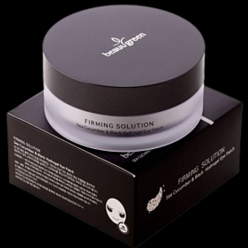 BeauuGreen Sea Cucumber&Black Hydrogel Eye Patch /Big Type, 30pair - Патчи с морским огурцом увеличенного размера