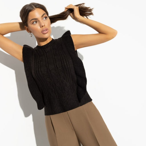 Жилет Неделя моды (black night) - Charutti фото 7