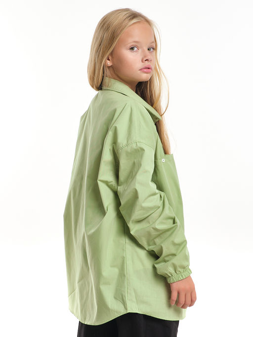 Рубашка one size для девочки UD 7997 фисташка - Mini maxi фото 2