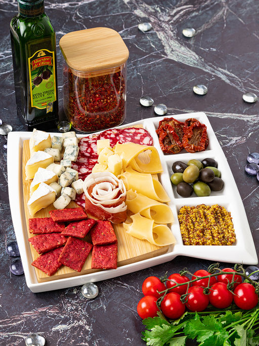 Набор д/сервировки сыра 27,5*26*1,7 см Айсберг блюдо + разделочная доска - Elan gallery фото 27