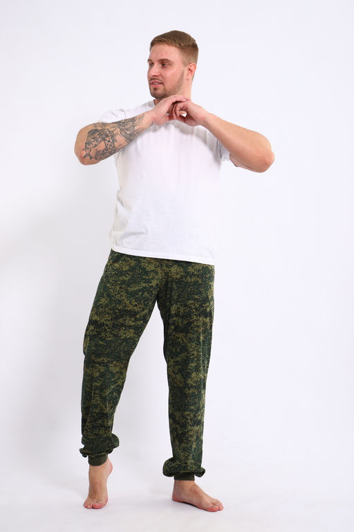 Брюки мужские из рибаны Оскар-2 пиксель - Амадэль фото 14