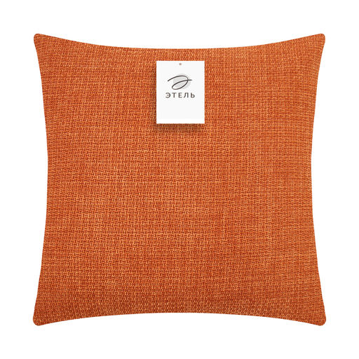 Наволочка декоративная Этель Style 45х45 см, цвет терракотовый, полистер  фото 4