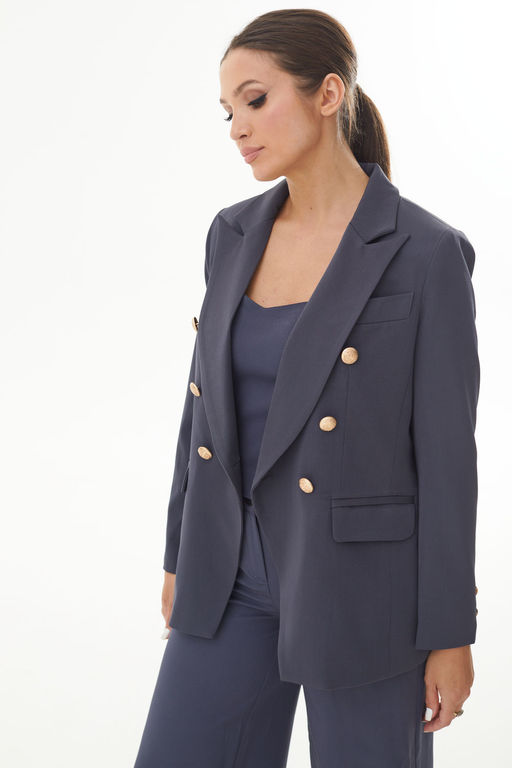 Жакет AURA 1082-164 темно-серый  фото 2