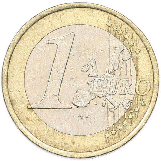 Монета 1 евро 1999 года Франция