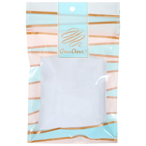 Купальник гимнастический Grace Dance, с укороченным рукавом, вырез лодочка, р. 36, цвет белый  фото 12