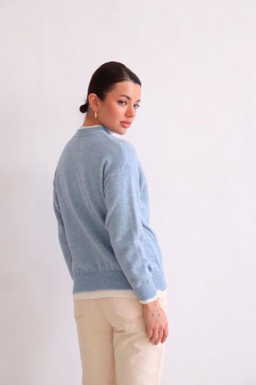 Martichelli Свитер с эффектом второго слоя  фото 5