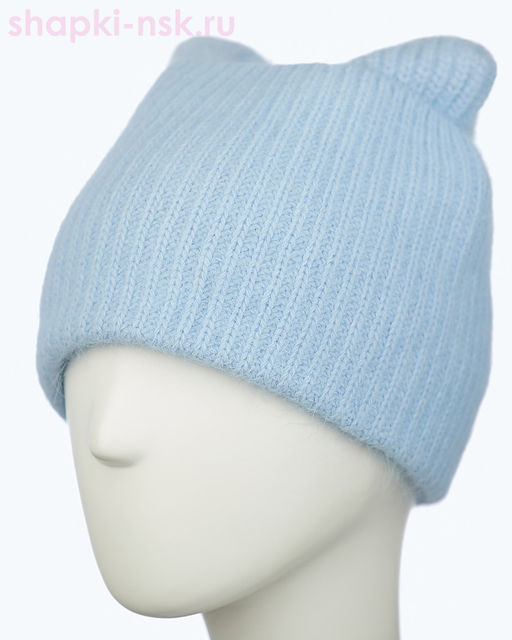 40724 1А KHW Колари Шапка с ушками женская (56-58)