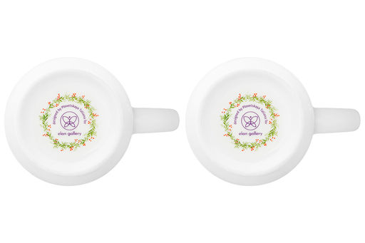 Набор 2 кружек 380 мл 13*9,7*9 см Зимние птички NEW BONE CHINA - Elan gallery фото 5