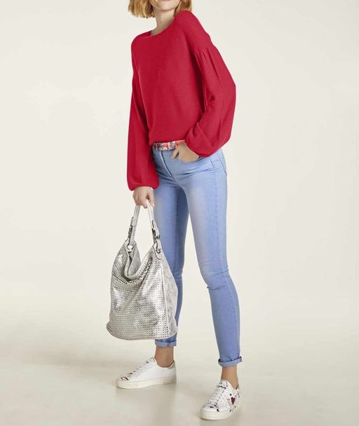 Пуловер, красный - Heine фото 3