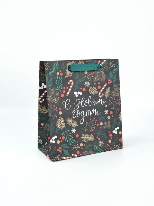 Набор новогодних пакетов «Еловый лес»