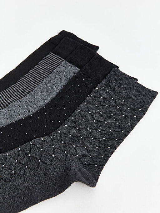 Desenli Erkek Soket ?orap 5li - Waikiki фото 3