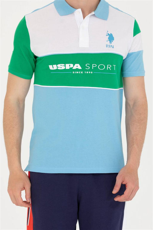 Мужская бирюзовая футболка - U.s. polo assn фото 13