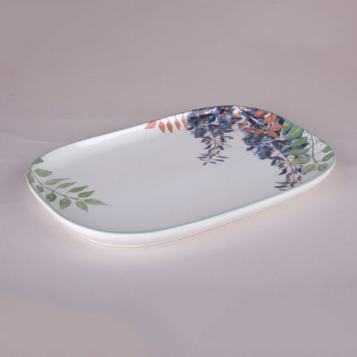 Блюдо 29х19.5х2см Lupin 2 6981 /КОРАЛЛ/