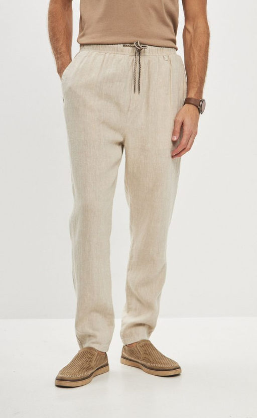 Брюки лен P411-0865 natural linen - Primm фото 9