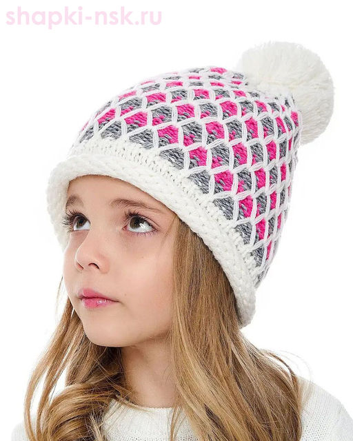 9371/2 MGH Колпак для девочки флис (52-54)