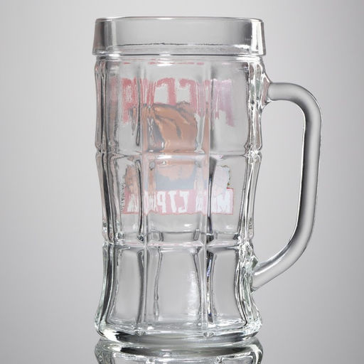 Кружка пивная с надписью Россия, моя страна, 500 мл