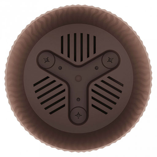 Горшок для цветов пластмассовый "Флис" 1,2л, д13,5см, h12,5см, с прикорневым поливом, какао (Россия)