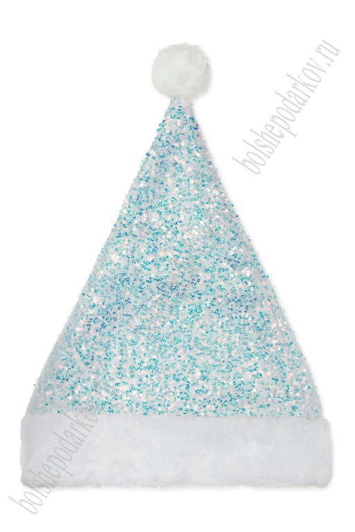 Новогодний колпак (SF-1719) белый №2