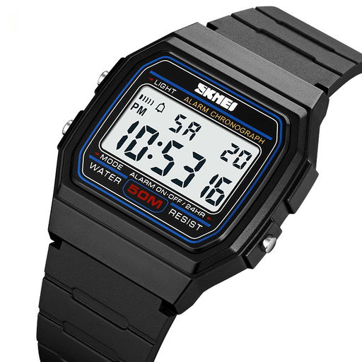 Часы наручные Skmei мужские электронные спортивные 2042black-white BIG