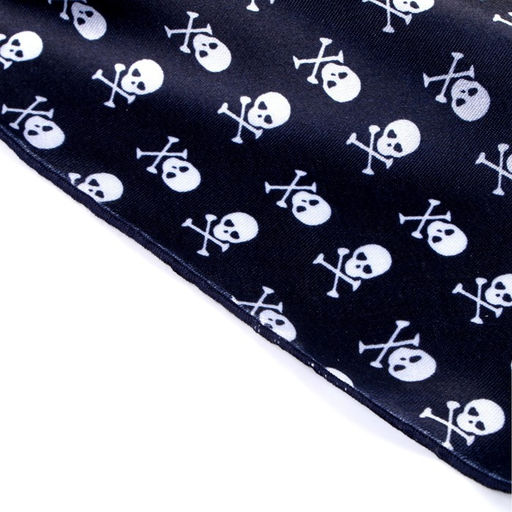 Карнавальный набор: бандана в полоску, маска челюсти белая, термонаклейка - Страна карнавалия фото 6