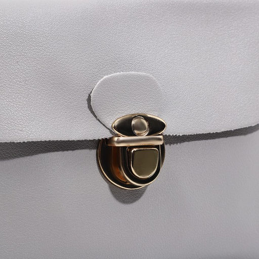 Сумка-мессенджер на клапане, цвет серый - Simaland фото 4