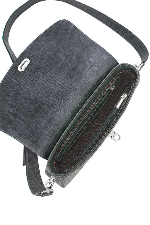 Сумка женская Ц-548.4 серый - Protege фото 4