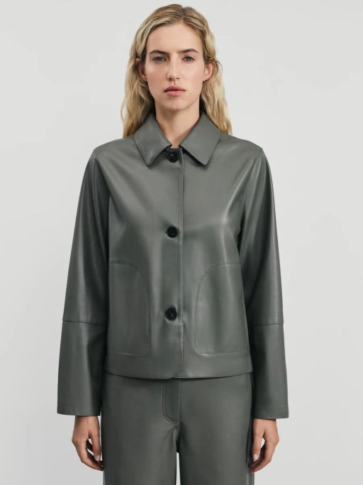 Жакет из искусственной кожи / Zarina фото 3