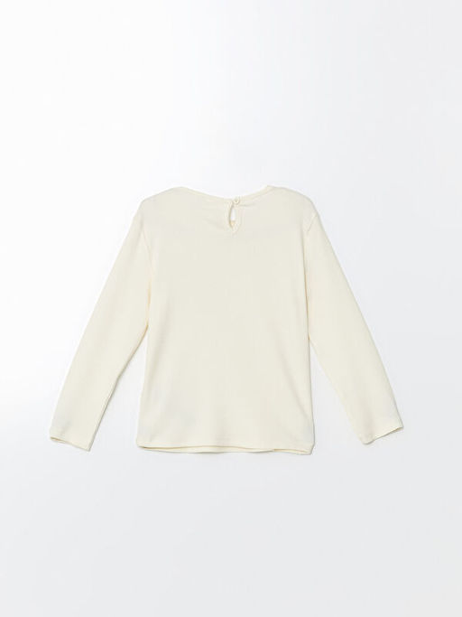 Uzun Kollu Nak??l? K?z Bebek Bluz - Waikiki фото 3