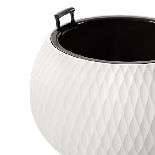 Кашпо "Жемчужина" 4л (белый) М8722