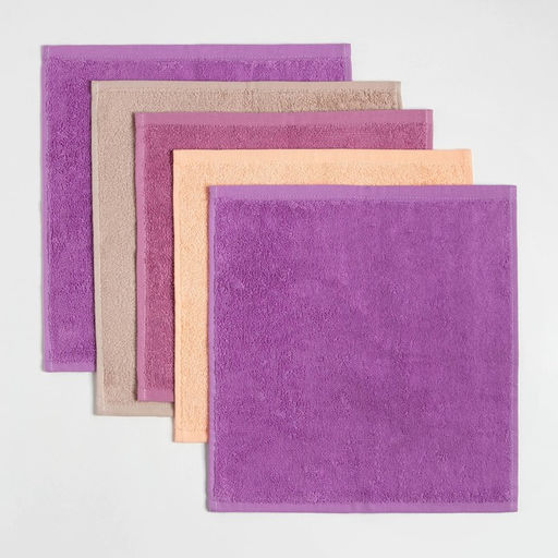 Набор махровых салфеток Sweet home 30х30 см -5шт, 100% хл, 340гр/м2 - Этель фото 3