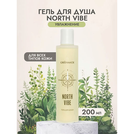 Гель для душа NORTH VIBE Север