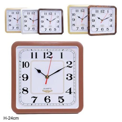 Цена за 1 шт. Часы настенные 24 см / 6233 /уп 40/ - Галеонтрейд фото 8