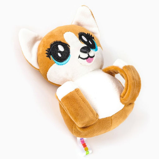 Мягкая игрушка Обнимашка-Корги, браслет - POMPOSHKI фото 4