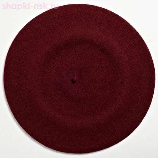 Берет фетр без отделки 11 Берет женский (56-58)