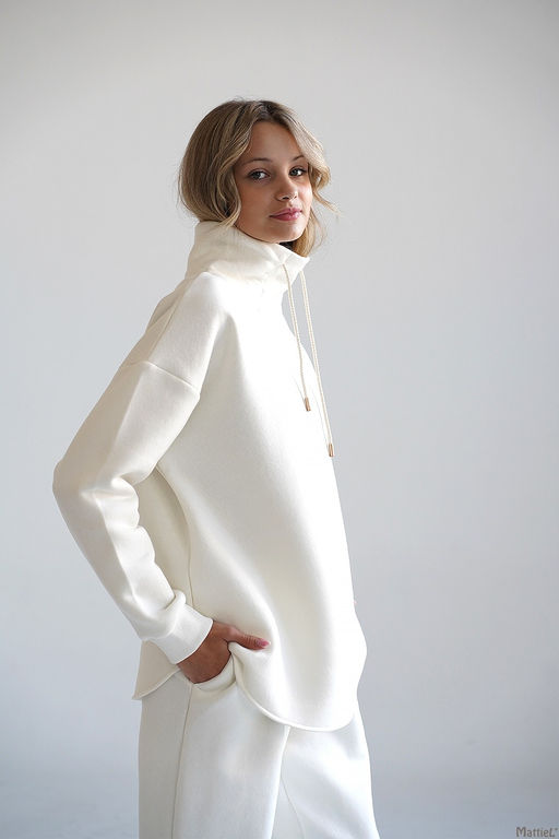 Толстовка с начёсом W800-90 - Mattiel фото 8