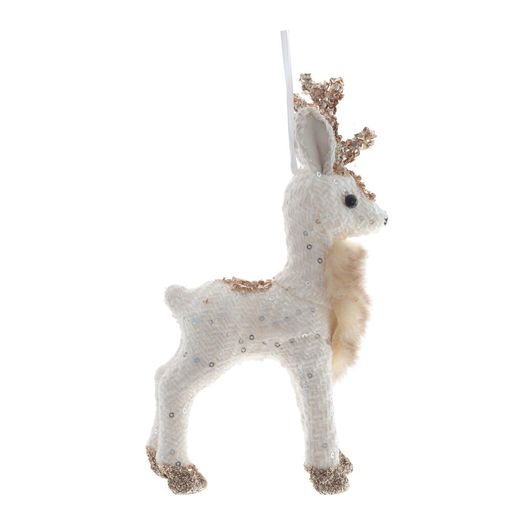 Украшение новогоднее "Олень, L13 W6 H22 см