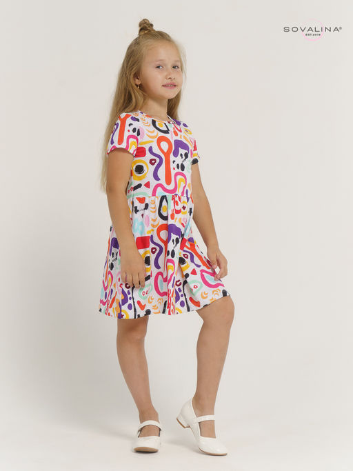 Платье Лето краски - Sovalina фото 8