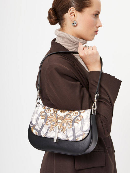 Сумка ELEGANZZA Z75-24081 black/multicolor