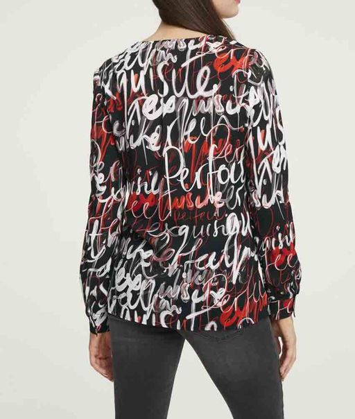 Блузка, черно-пестрая - Heine фото 4