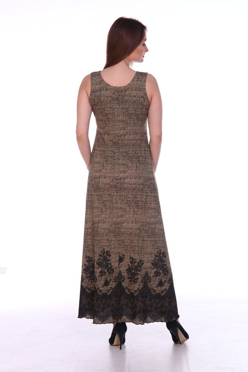 209/3 Сарафан "кофейный"