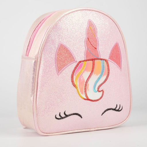 Рюкзак с блестками Единорог, цвет розовый - NAZAMOK KIDS фото 2