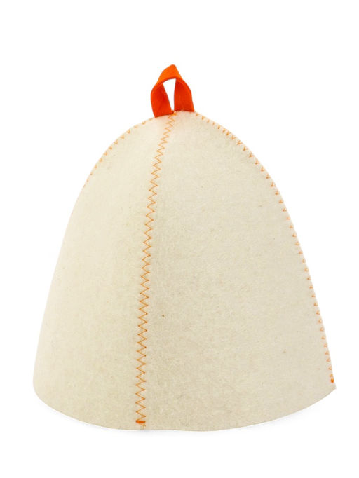 Шапка для бани и сауны Чисто красавчик, полиэфир 70%, шерсть 30%