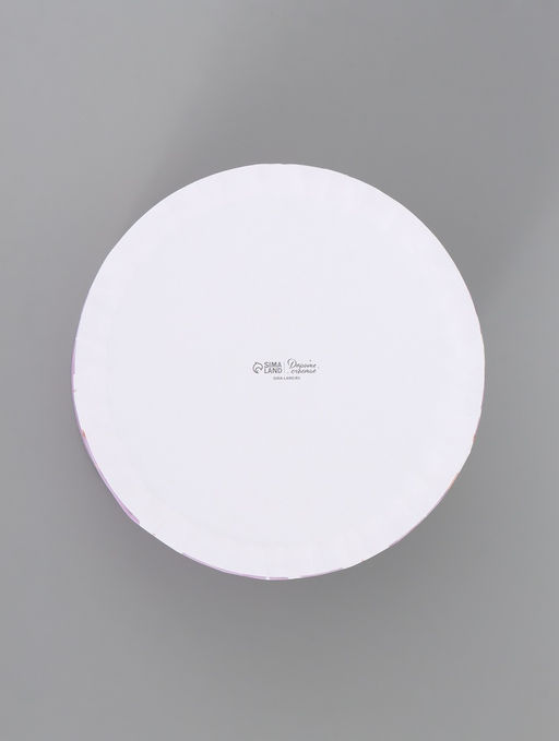 Набор шляпных коробок 5 в 1 «Нежные лилии», 13×14 - 19.5×22 см